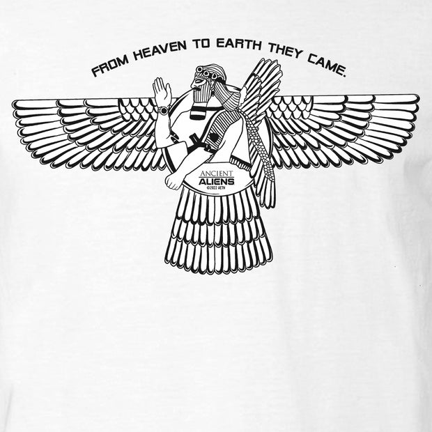 Ancient Aliens Ancient Anunnaki Adult Short Sleeve T-Shirt