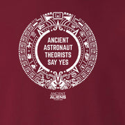 Ancient Aliens Ancient Astronaut Theorists Say Yes Fleece Crewneck Sweatshirt