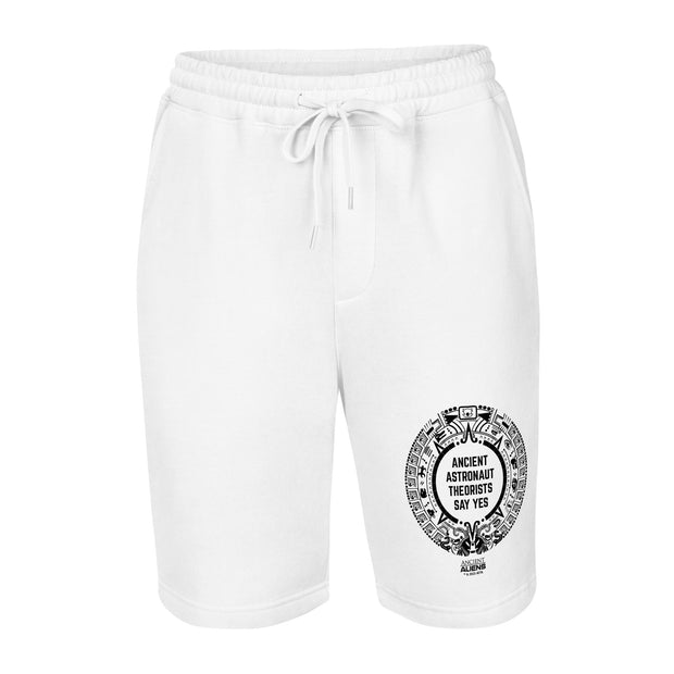 Ancient Aliens Ancient Astronaut Theorists Say Yes Fleece Shorts