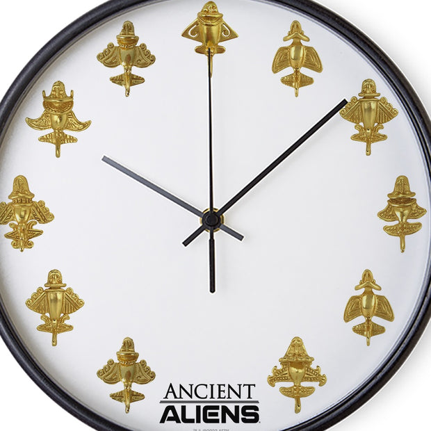 Ancient Aliens Flyers Wall Clock