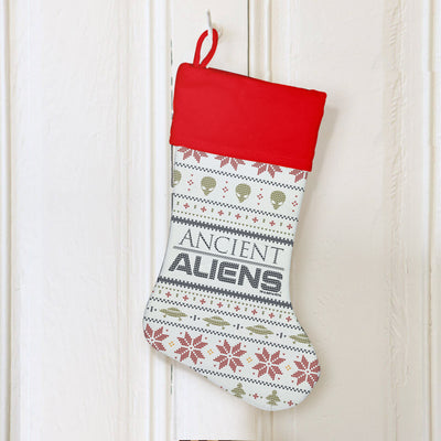 Ancient Aliens Holiday Stocking