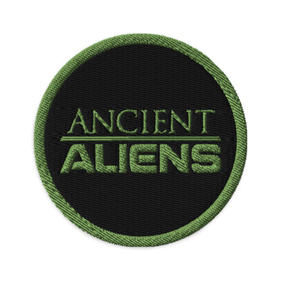 Ancient Aliens Logo Embroidered Patch
