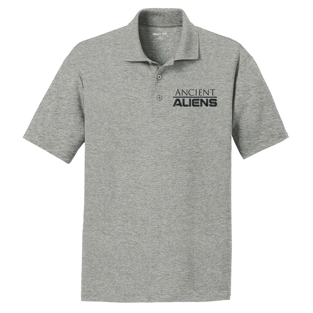 Ancient Aliens Logo Embroidered Polo