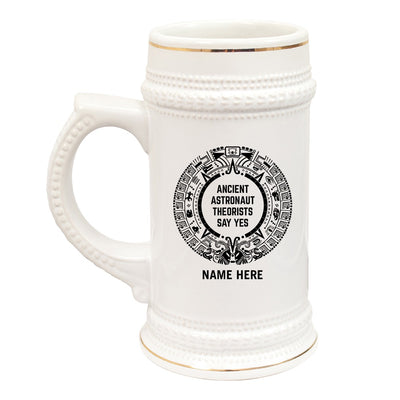 Ancient Aliens Personalized Beer Stein