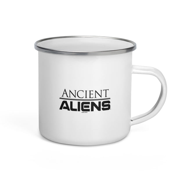 Ancient Aliens We Are Not Alone Enamel Mug