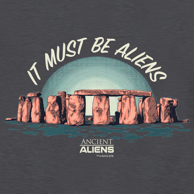 Ancient Aliens It Must Be Aliens Hooded Sweatshirt