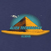Ancient Aliens Alien Technology Men's Tri-Blend Short Sleeve T-Shirt