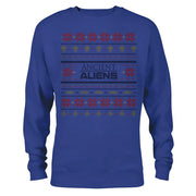 Ancient Aliens Holiday Lightweight Crew Neck Sweatshirt