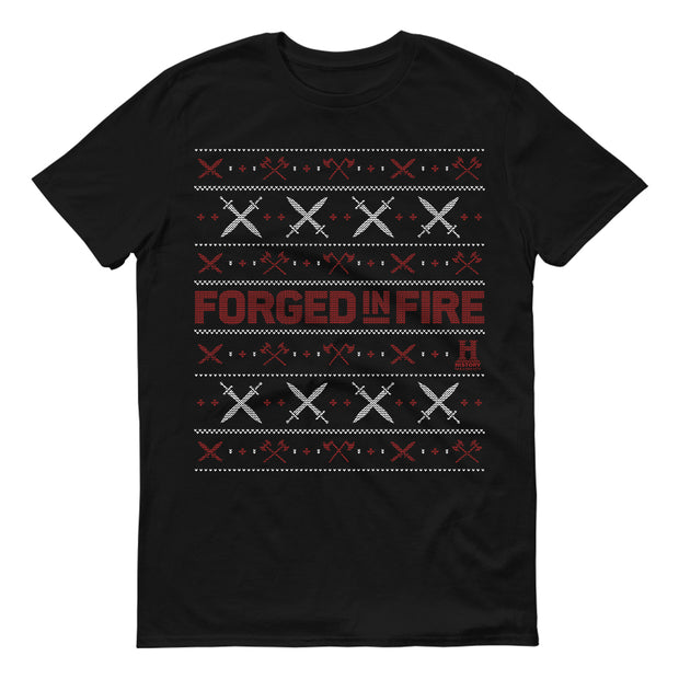 Forged in Fire Holiday Short Sleeve T-Shirt