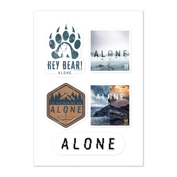 Alone Sticker Sheet