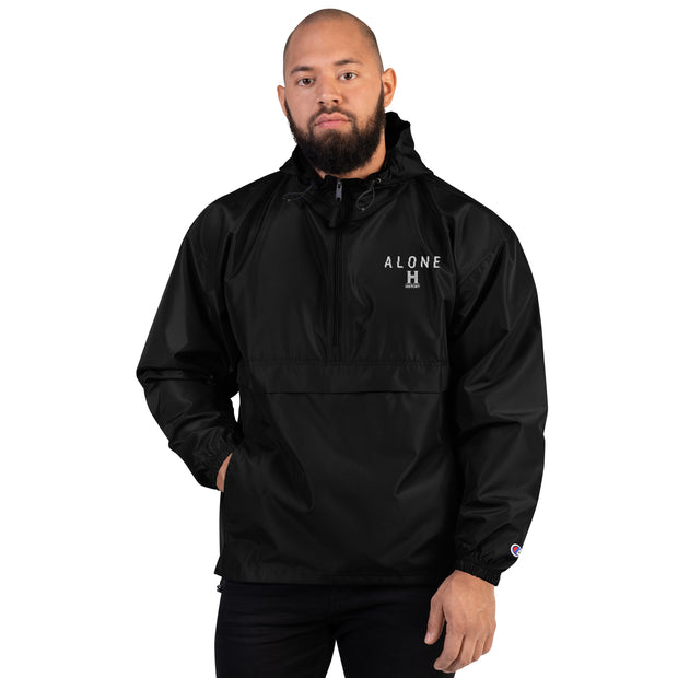 Alone Logo Embroidered Packable Jacket