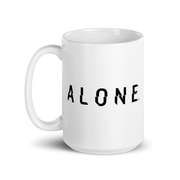 Alone Logo White Mug
