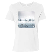 Alone Snow Walk Women's Relaxed Short Sleeve T-Shirt