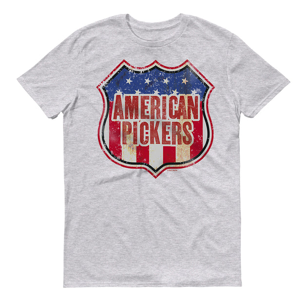 American Pickers Americana Men's Short Sleeve T-Shirt