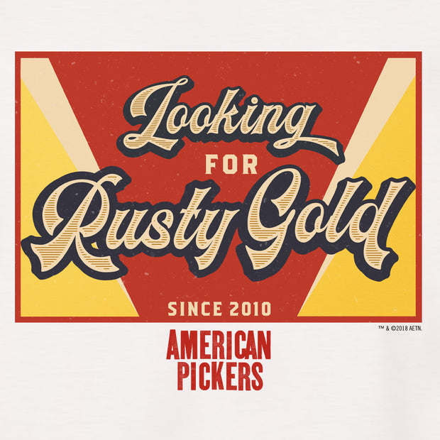 American Pickers Looking for Rusty Gold Men's Short Sleeve T-Shirt