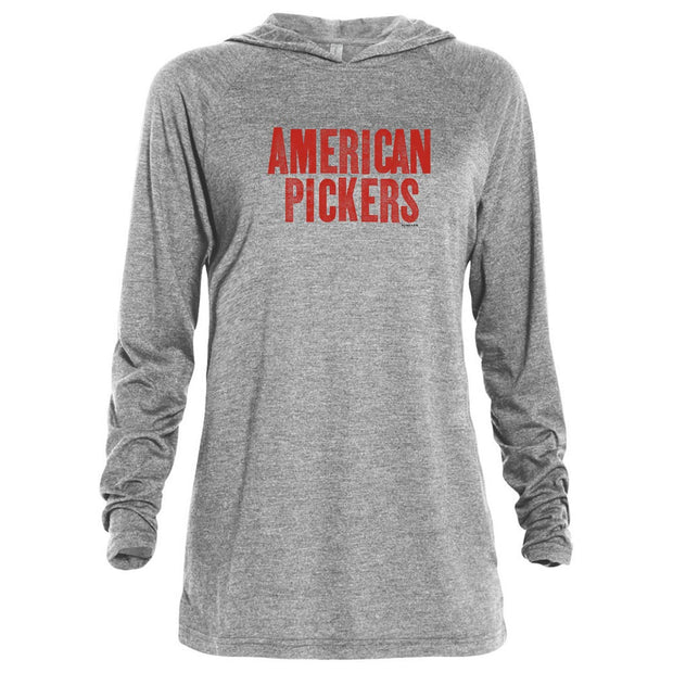 American Pickers Logo Tri-Blend Raglan Hoodie