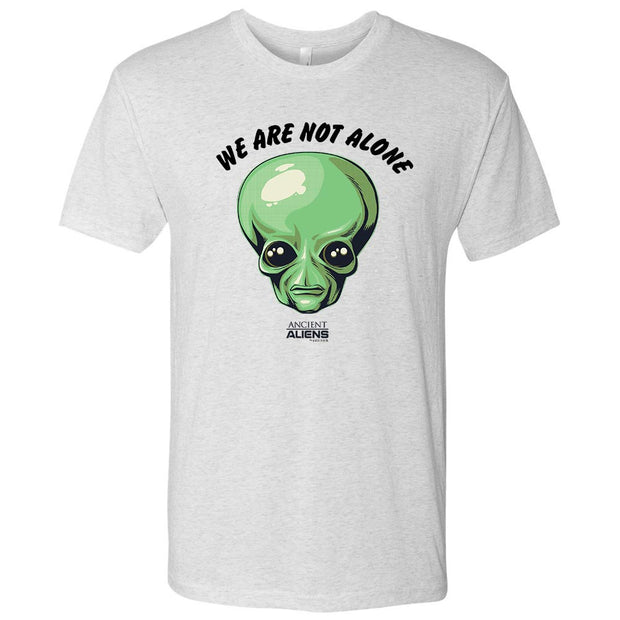 Ancient Aliens We are Not Alone Men's Tri-Blend Short Sleeve T-Shirt