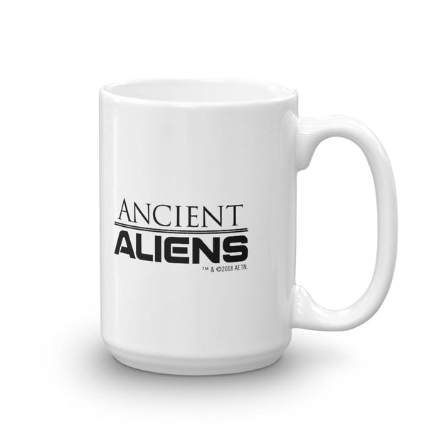 Ancient Aliens Wisdom Keeper White Mug