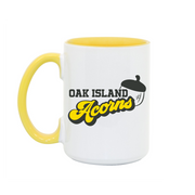 The Curse of Oak Island Acorns Two-Tone Mug