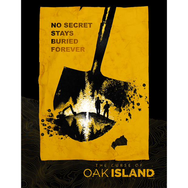 The Curse of Oak Island No Secret Stays Buried Sherpa Blanket