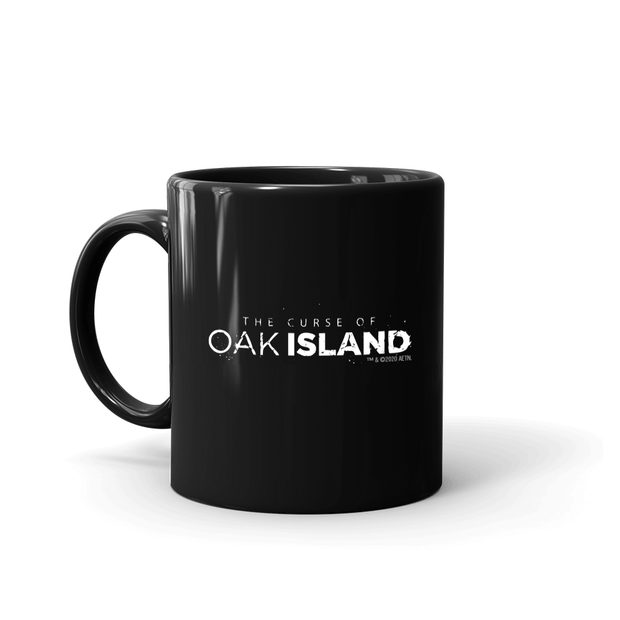 The Curse of Oak Island Beware of the Curse Black Mug