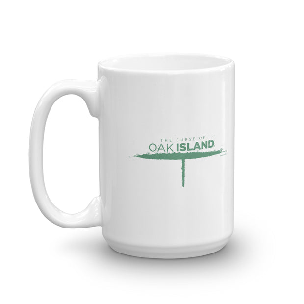 The Curse of Oak Island Down There White Mug