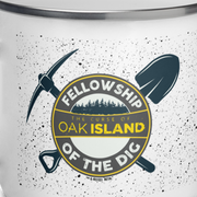 The Curse of Oak Island Fellowship Enamel Mug