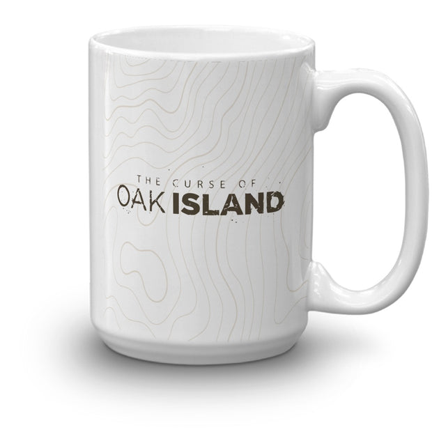The Curse of Oak Island Icons White Mug