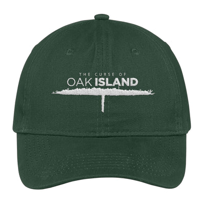 The Curse of Oak Island Logo Embroidered Hat