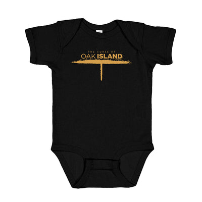 The Curse of Oak Island Logo Baby Onesie