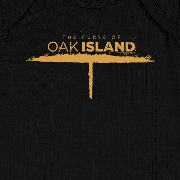 The Curse of Oak Island Logo Baby Onesie