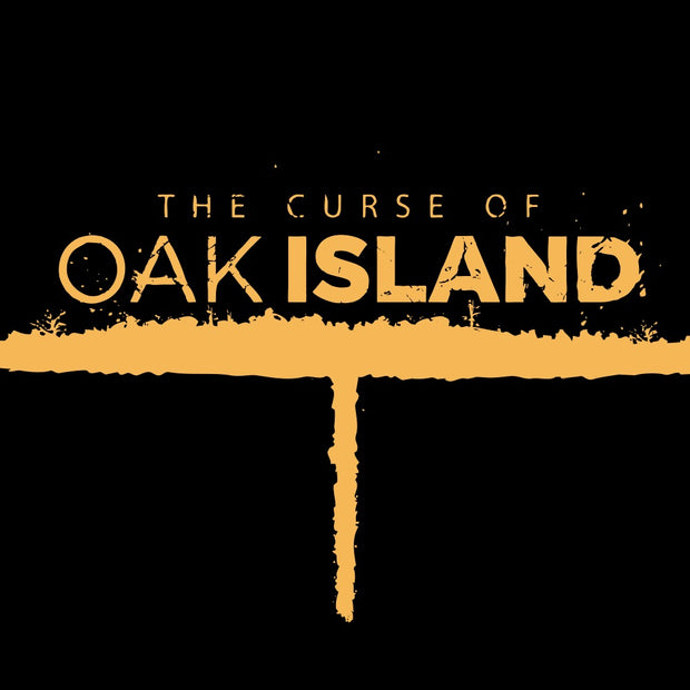 The Curse of Oak Island Logo Sherpa Blanket