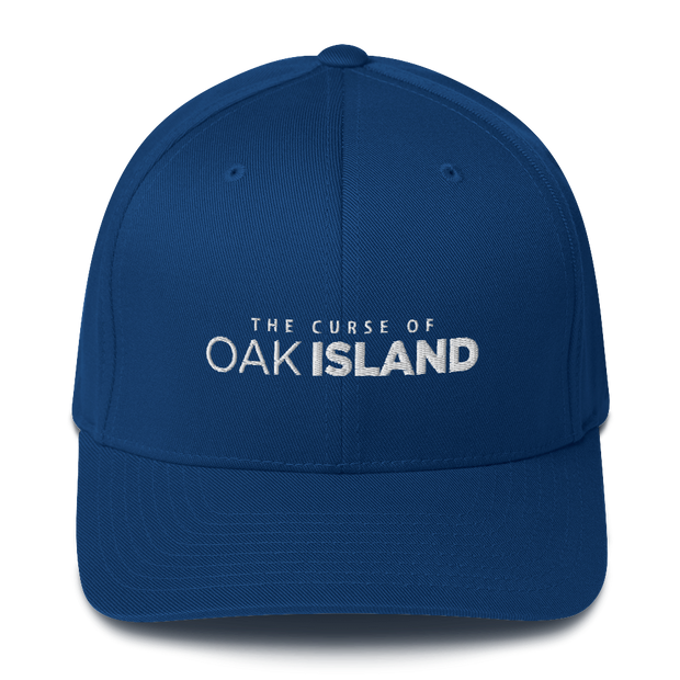 The Curse of Oak Island Blue Embroidered Hat