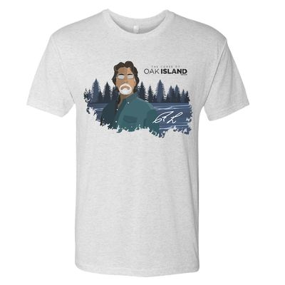 The Curse of Oak Island Rick Lagina Tri-blend Short Sleeve T-Shirt
