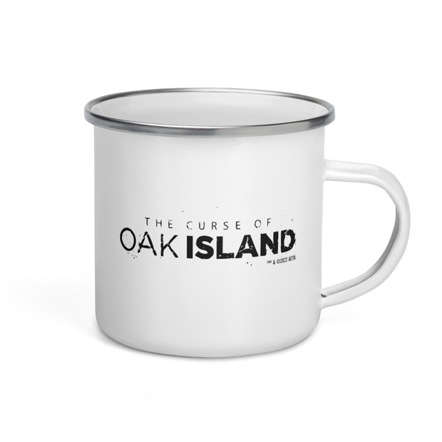 The Curse of Oak Island Rick Lagina Enamel Mug