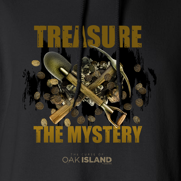 The Curse of Oak Island Treasure The Mystery Fleece Hooded Sweatshirt