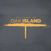 The Curse of Oak Island Logo Short Sleeve Charcoal T-Shirt