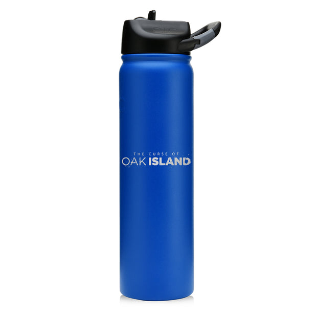 The Curse of Oak Island Logo Laser Engraved SIC Water Bottle