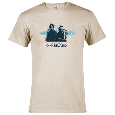 The Curse of Oak Island Rick and Marty Adult Short Sleeve T-Shirt