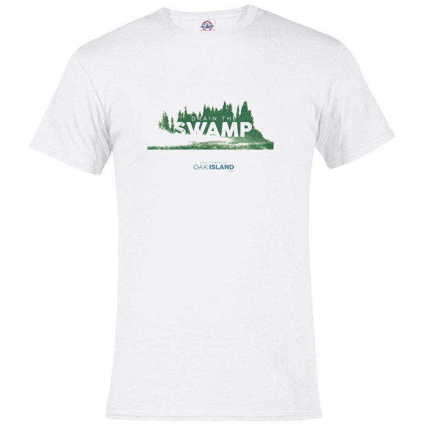 The Curse of Oak Island Drain the Swamp Men's Short Sleeve T-Shirt