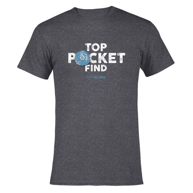 The Curse of Oak Island Top Pocket Find Men's Short Sleeve T-Shirt