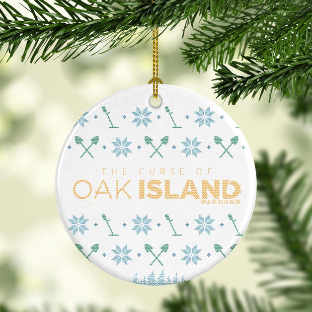 The Curse of Oak Island Holiday Double-Sided Ornament