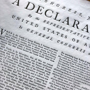 Declaration of Independence Print from Edes & Gill in Boston