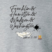 Founding Fathers Name Fleece Crewneck Sweatshirt