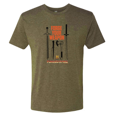 Forged in Fire Choose Your Weapon Men's Tri-Blend T-Shirt