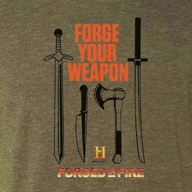 Forged in Fire Choose Your Weapon Men's Tri-Blend T-Shirt