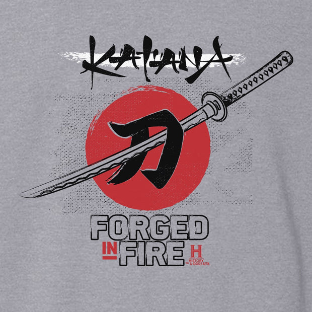 Forged in Fire Katana Fleece Crewneck Sweatshirt