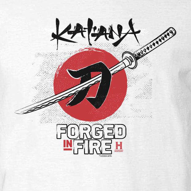 Forged in Fire Katana Adult Short Sleeve T-Shirt