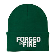 Forged in Fire Logo Embroidered Beanie