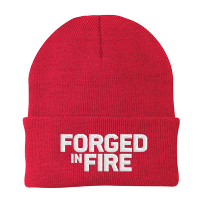Forged in Fire Logo Embroidered Beanie